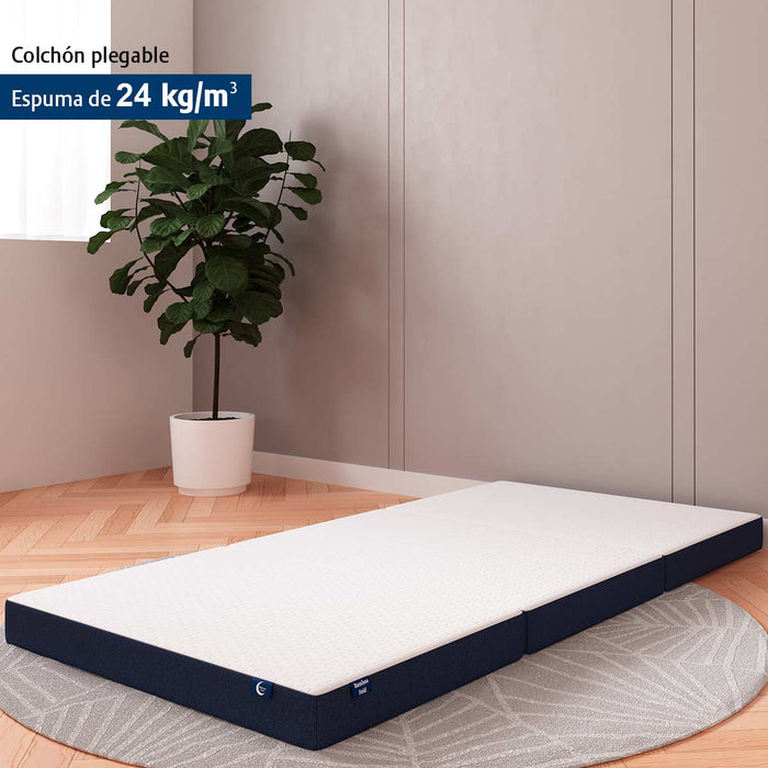 Colchón plegable BAMBOO FOLD Espuma de Alta Densidad
