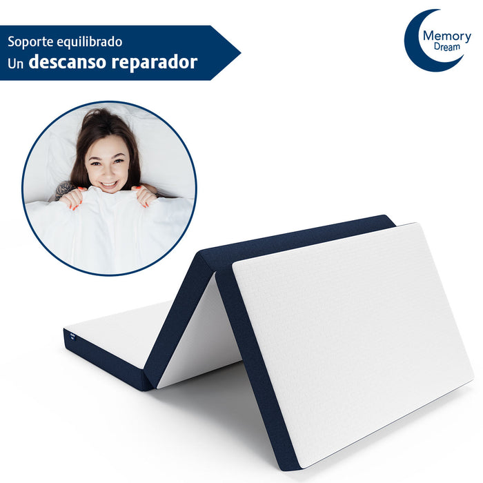 Colchón plegable BAMBOO FOLD Espuma de Alta Densidad