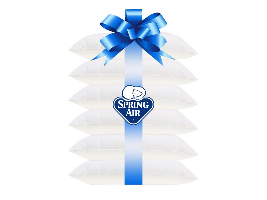 Paquete de 6 Almohadas Spring Air.