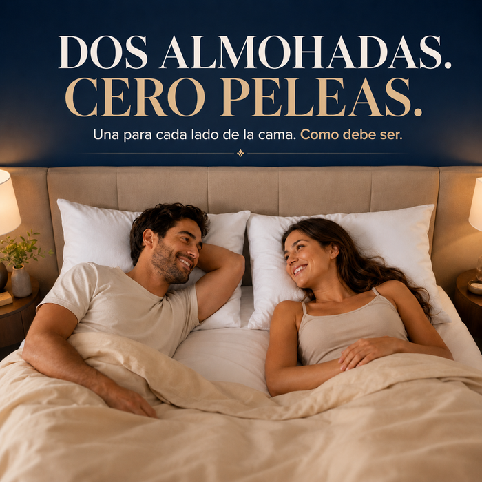 Paquete 2 Almohadas Memory Dream Standar – Firmeza media