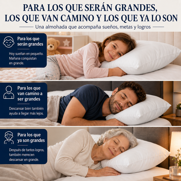 Paquete 2 Almohadas Memory Dream Standar – Firmeza media