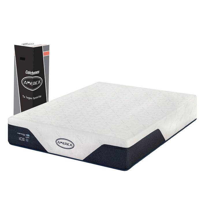 Colchón América ICE Memory Foam Con Latex Almohada de regalo