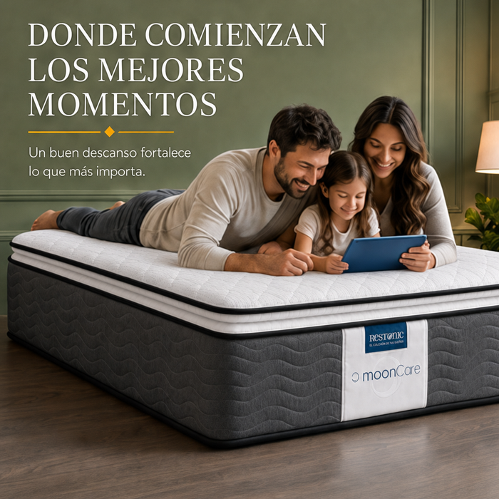 Colchón Park Restonic – Soporte Semifirme con Resortes Durables