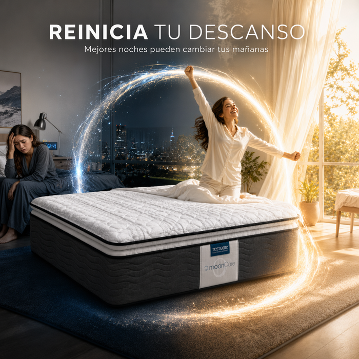 Colchón Park Restonic – Soporte Semifirme con Resortes Durables