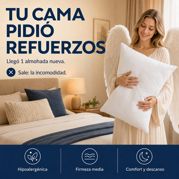 Paquete 2 Almohadas Memory Dream Standar – Firmeza media