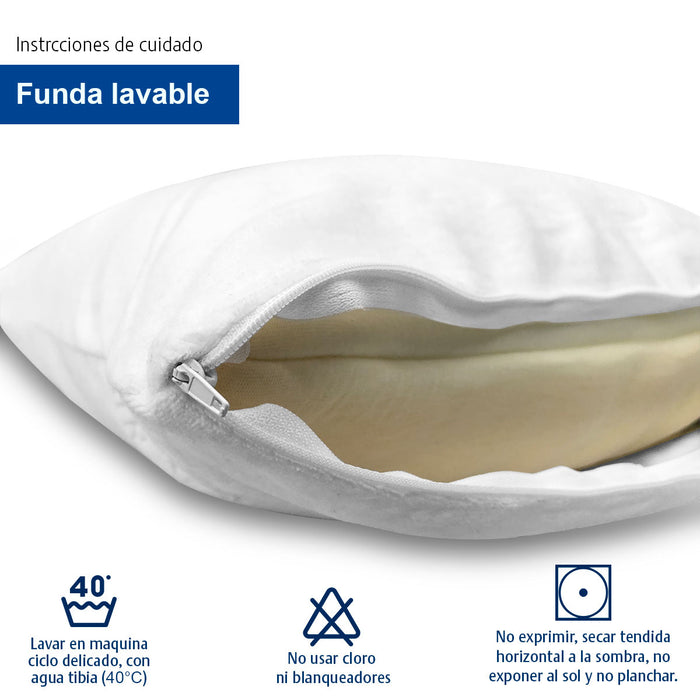 Almohada Spring Air Memory Foam Ajustable