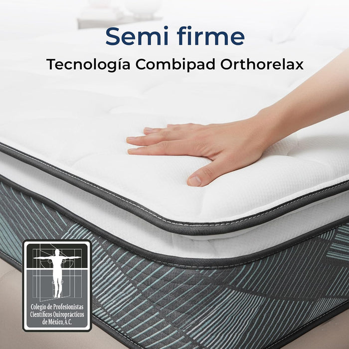 Colchón Spring Air Baggio – Confort Semi-Firme con Pillow Top