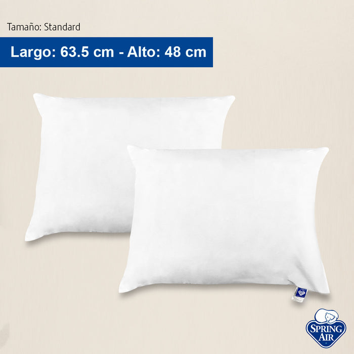 Paquete de 2 Almohadas Spring Air Vital