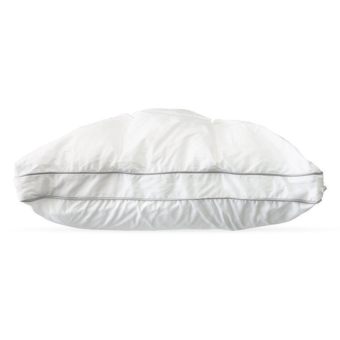 Almohada memory foam hipoalergénica con funda de algodón
