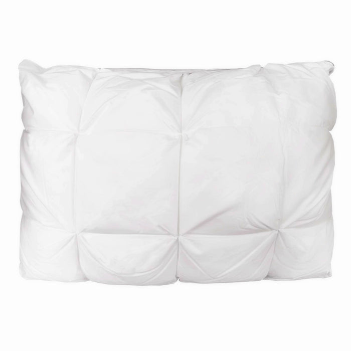 Almohada memory foam hipoalergénica con funda de algodón
